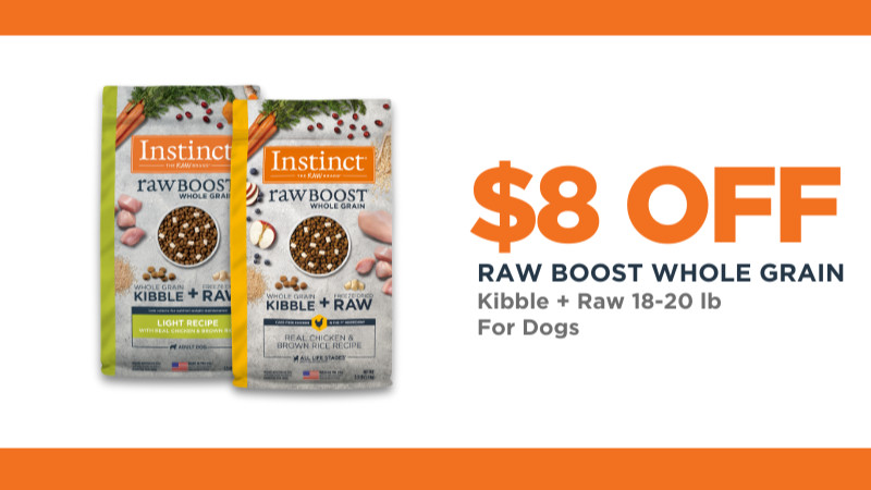 Insitnct Boost Whole Grain $8 OFF