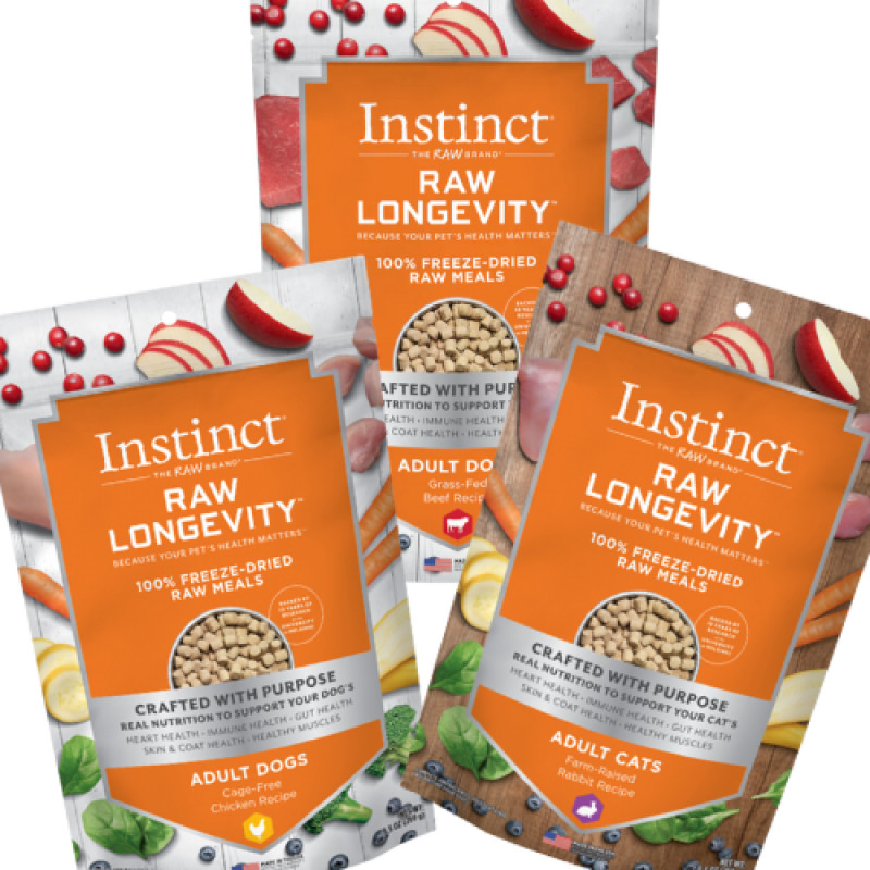 Instinct Longevity Freeze Dried up to $5 OFF