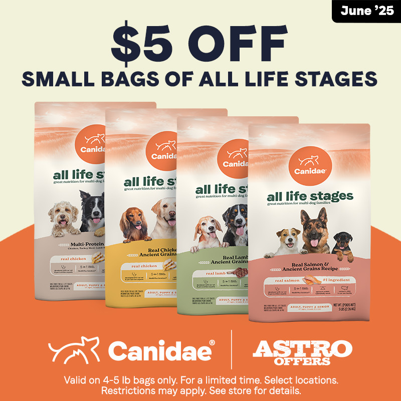 Canidae Small Bags up to $5 OFF