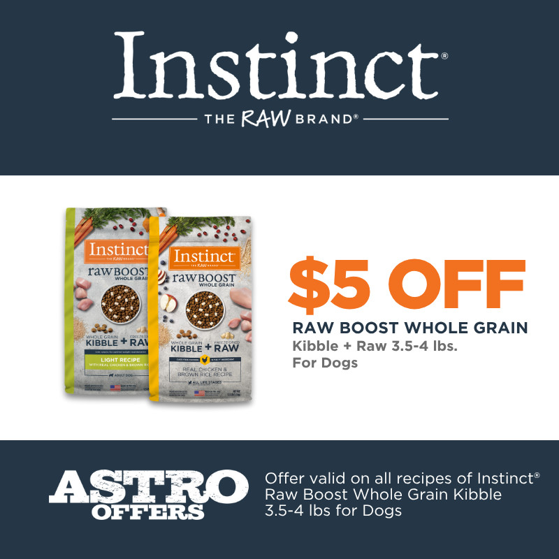 Instinct up to $5 OFF