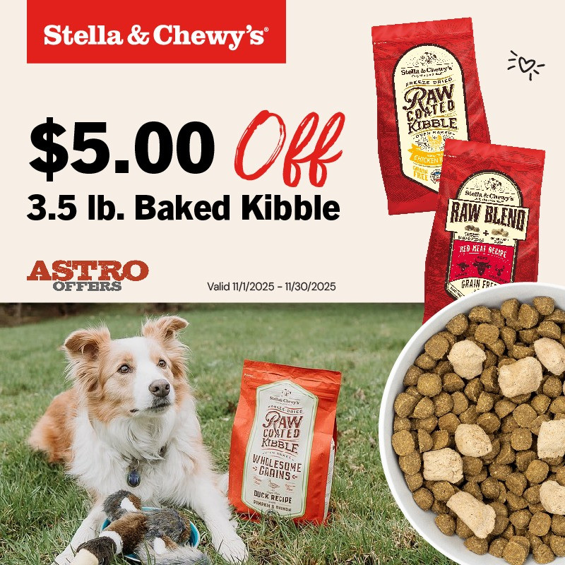 Stella & Chewy's Small Bag Sale (not valid anniversary week)