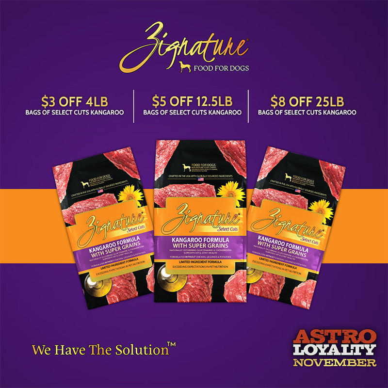 Zignature Select Cuts Kangaroo Sale (not valid anniversary week)