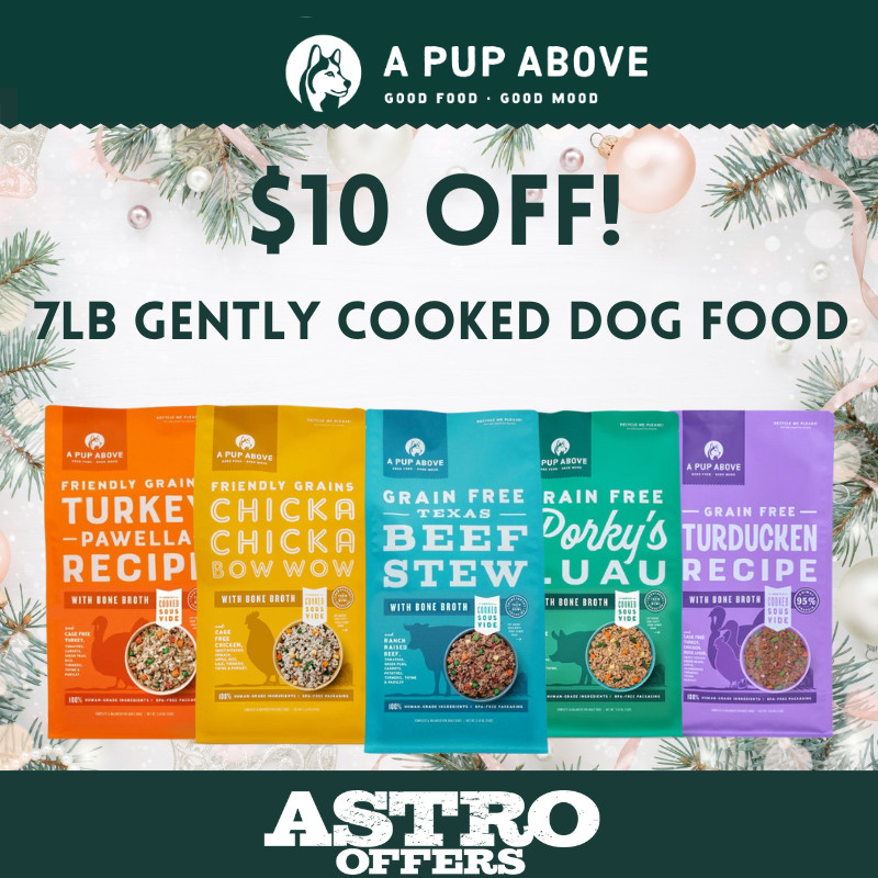 A Pup Above up to $10 OFF