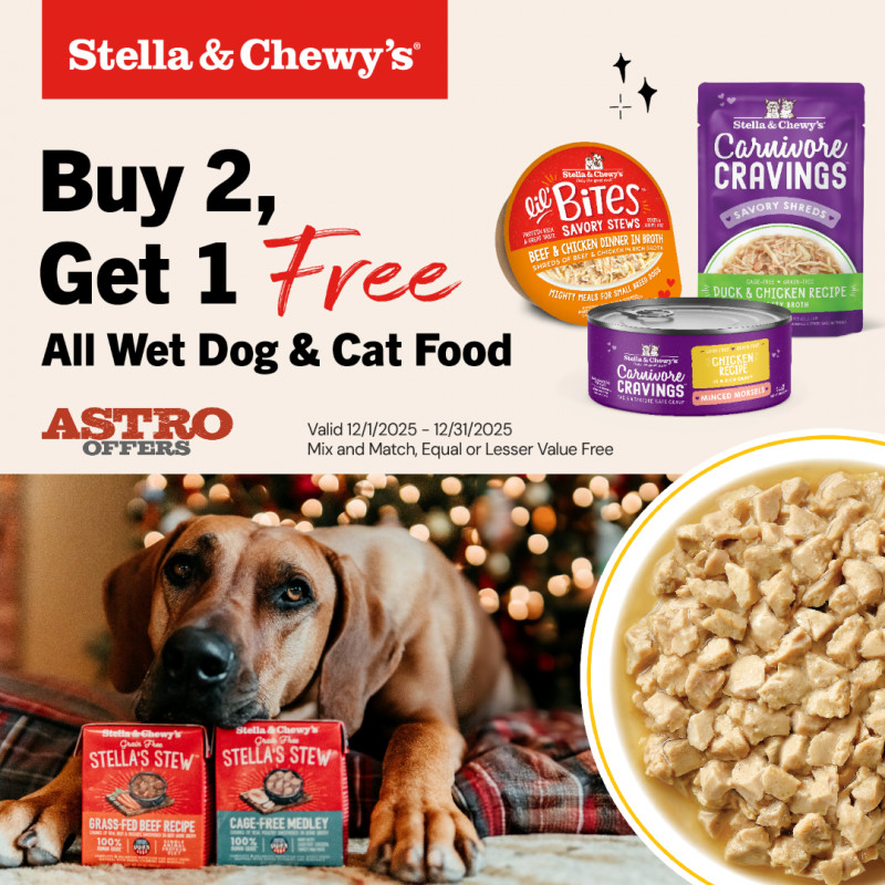Stella & Chewy's BUY2 GET1 wet food