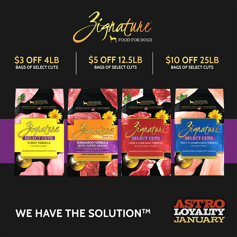 Zignature Select Cuts up to $10 OFF