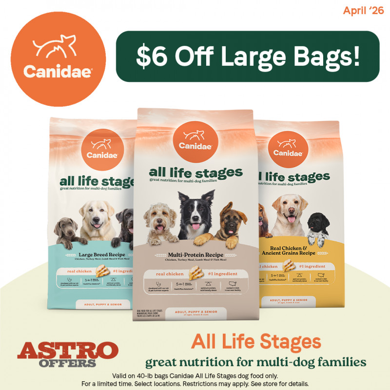 Canidae $6 OFF 40lb