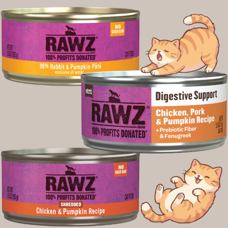Rawz Cat Cans Buy 3 Get 1