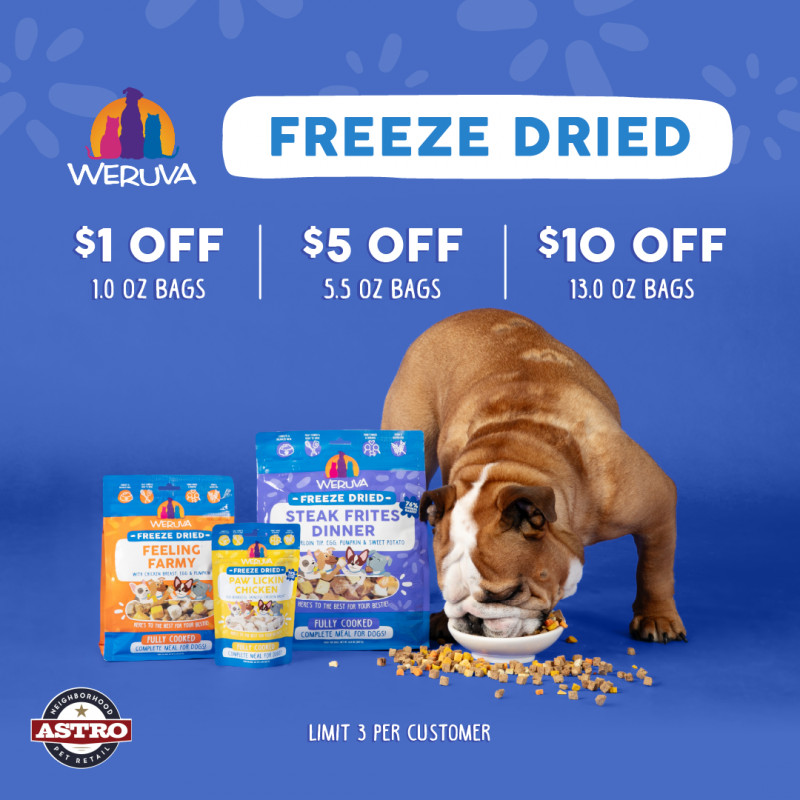 Weruva Freeze Dried Dog Food