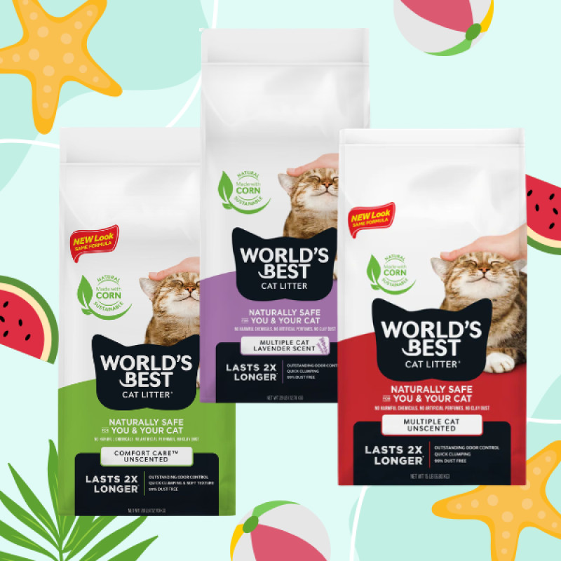 World's Best Cat Litter up to $5 OFF