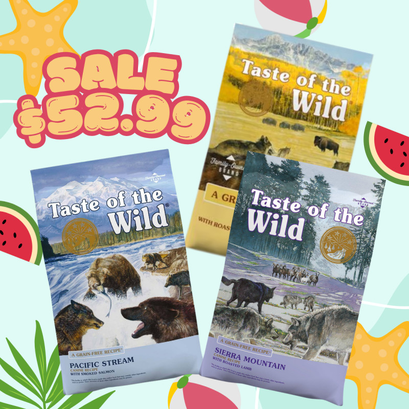 Taste of the Wild up to $7 OFF