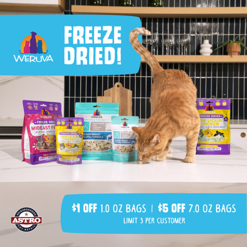 Weruva Freeze Dried up to $10 OFF