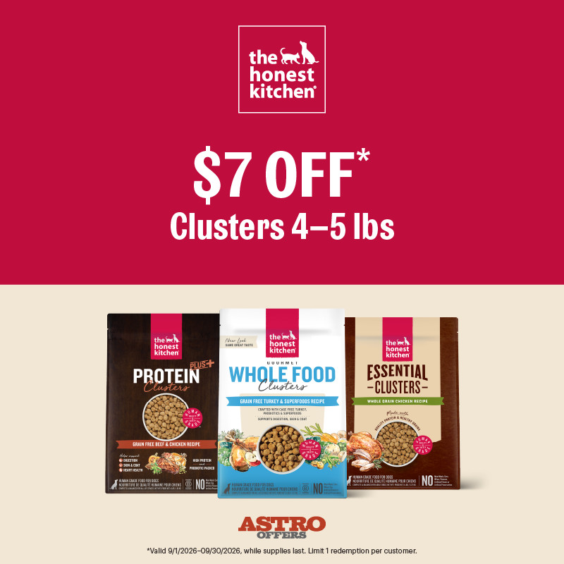 Honest Kitchen up to $7 OFF Clusters