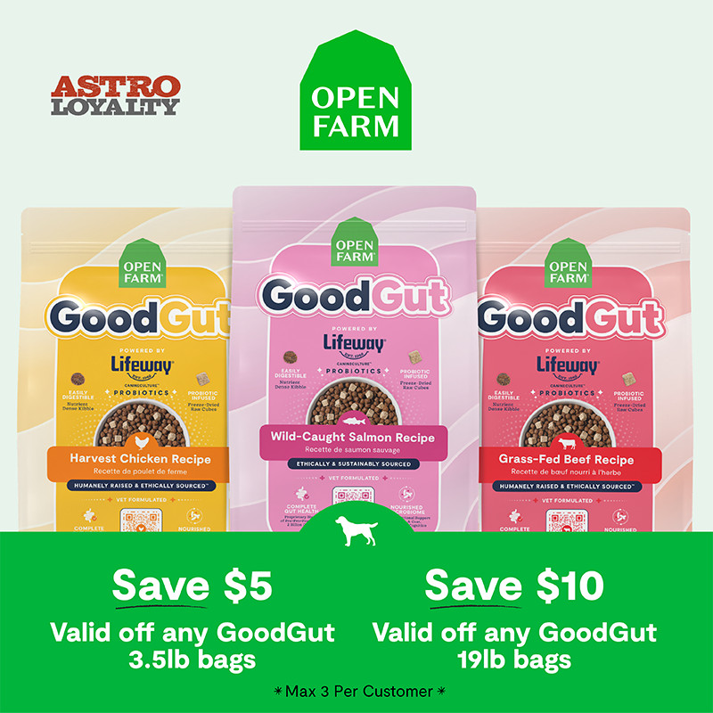 Open Farm Good Gut up to $10 OFF