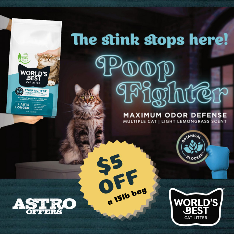 World's Best Poop Fighter up to $5 OFF