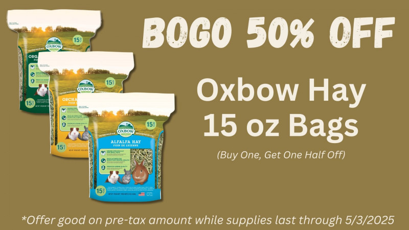 Oxbow Hay 15oz Buy One Get One Half Off