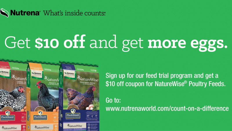 Nutrena® NatureWise® - $10 Off Feed Trial!