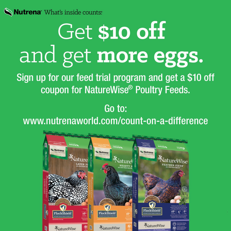 Nutrena® NatureWise® $10 Off Feed Trial
