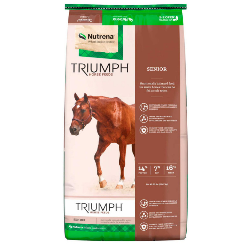 Save $3 on Nutrena Triumph Senior Horse Feed – November Only!