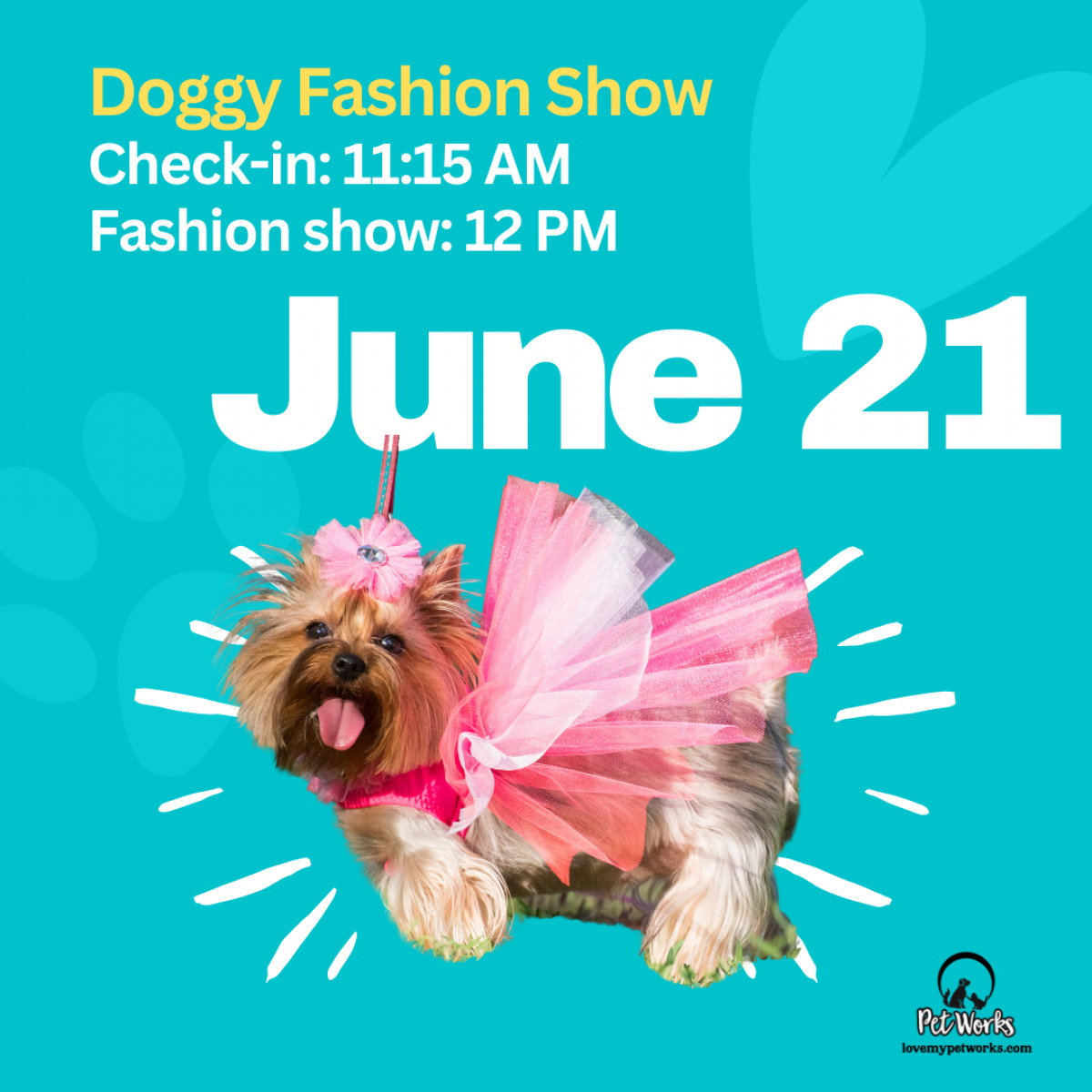 🐾 Pet Works’ 4th Annual Tanger Fashion Show! 🐾