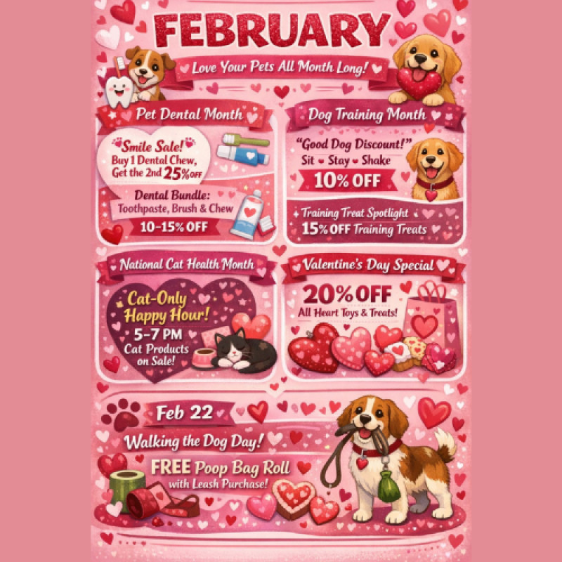 February Pet Love Deals