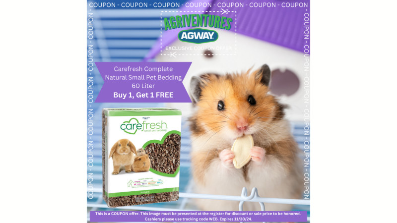 Carefresh Small Pet Bedding Buy 1, Get 1 Free