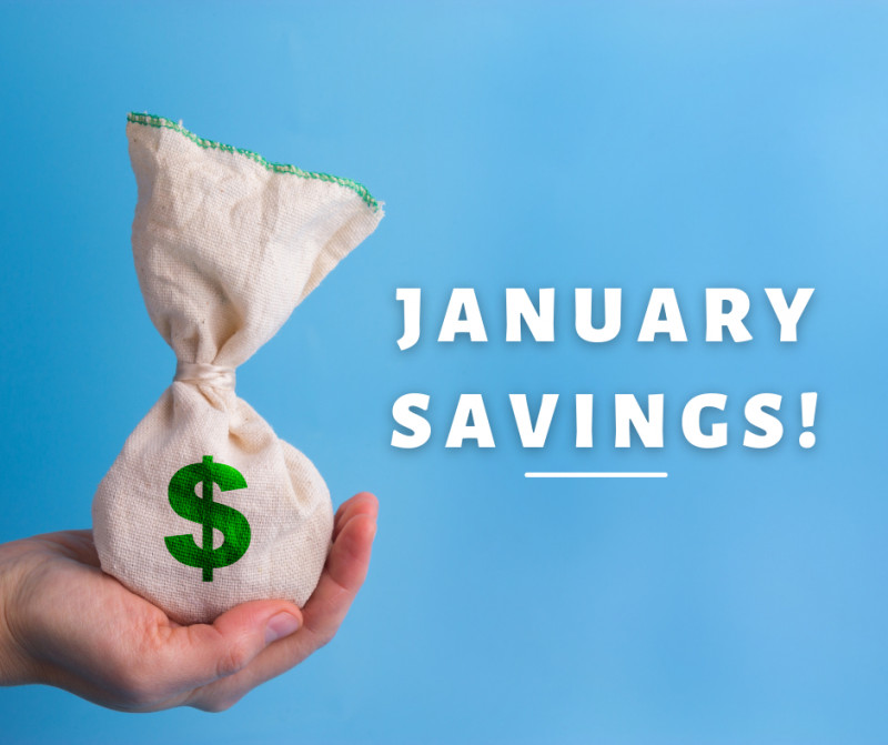 January 2026 Specials!