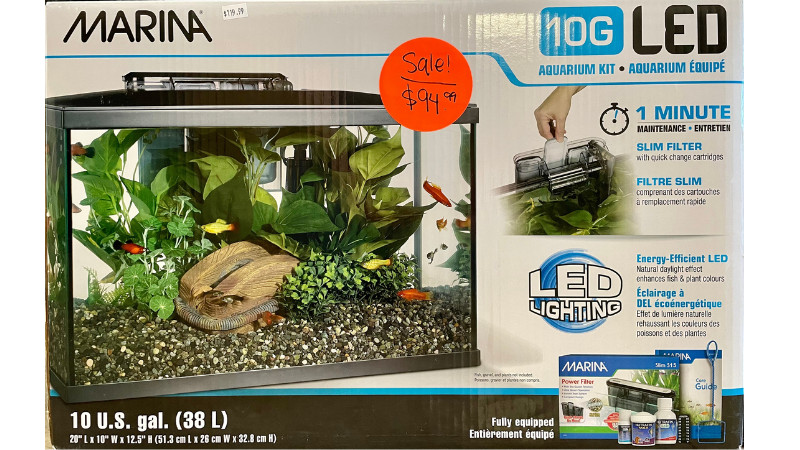 Marina 10G LED Aquarium Kit—Now $94.99!