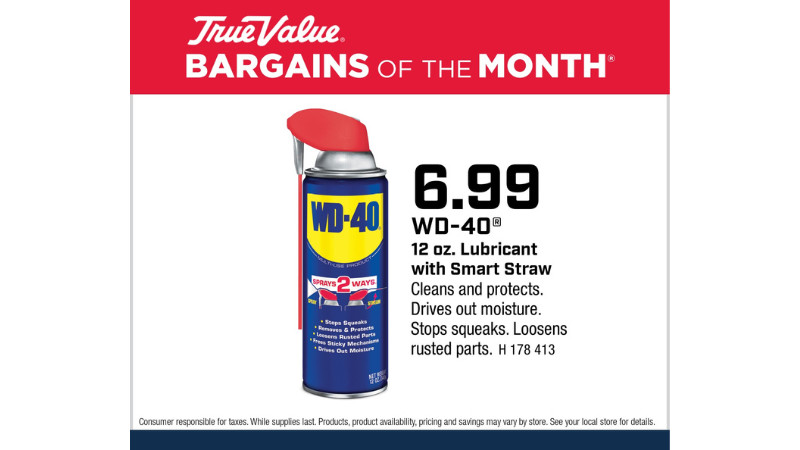 WD-40® 12 oz. Lubricant with Smart Straw $6.99