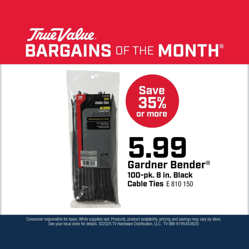 Gardner Bender® Cable Ties $5.99