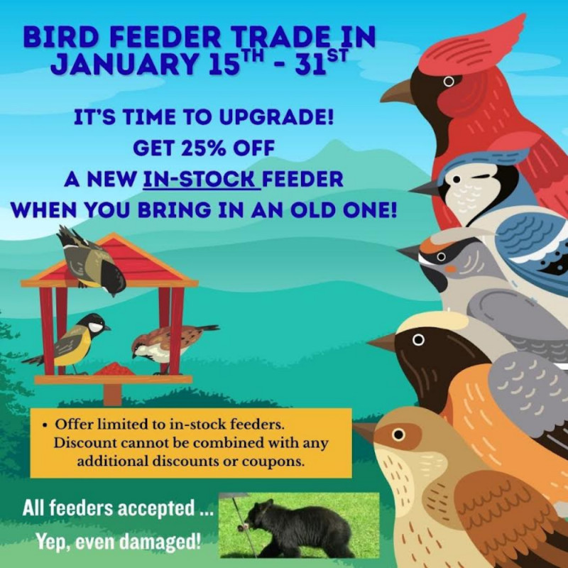 🐦 Bird Feeder Trade-In Event 🐦