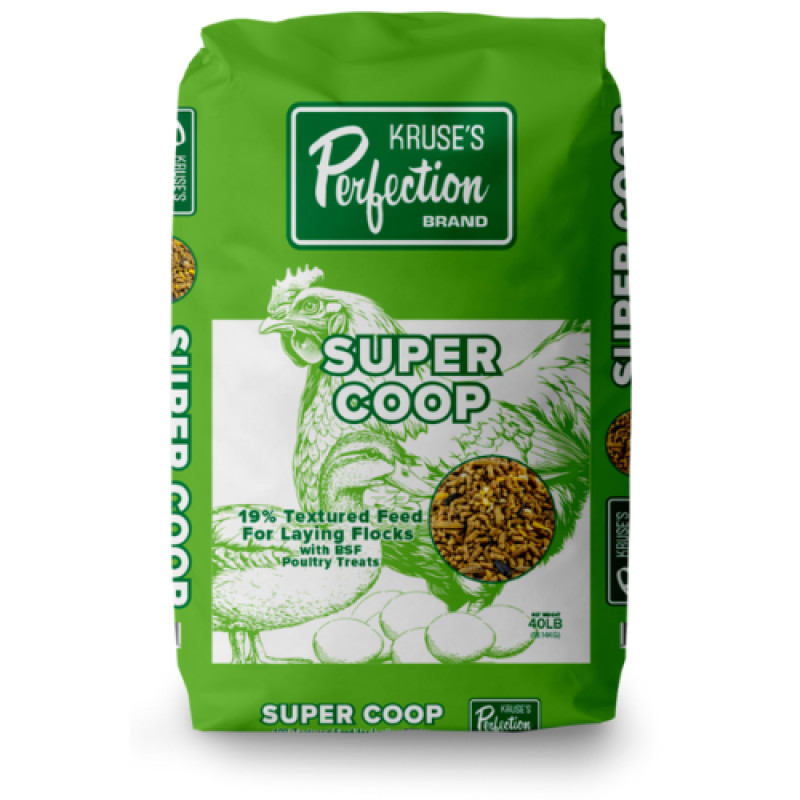 Super Coop with Grubs 40lb