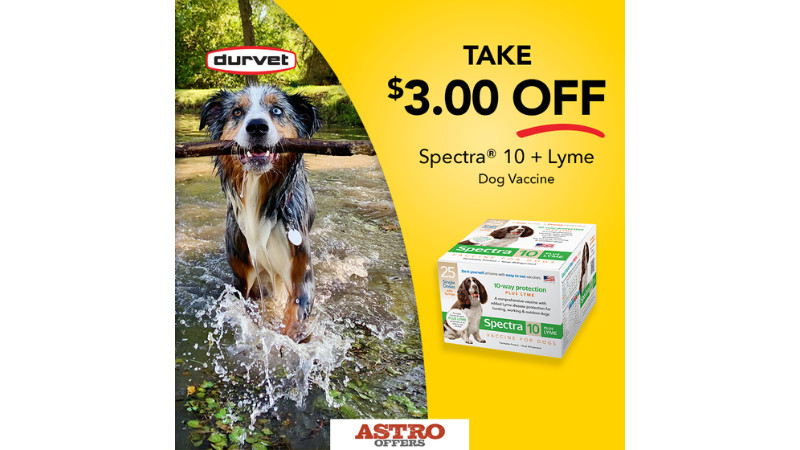 Durvet | $3.00 OFF Canine Spectra 10 + Lyme