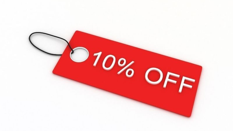 10% Off Your First Purchase