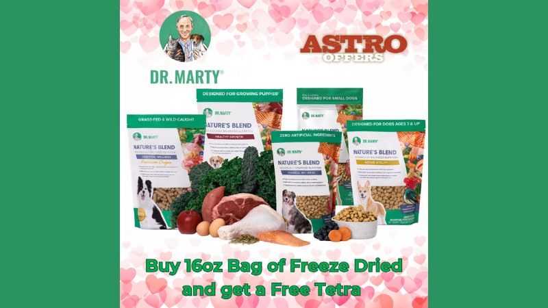 Dr. Marty's | FREE Tetra with Purchase of 16 oz Bag of Nature's Blend