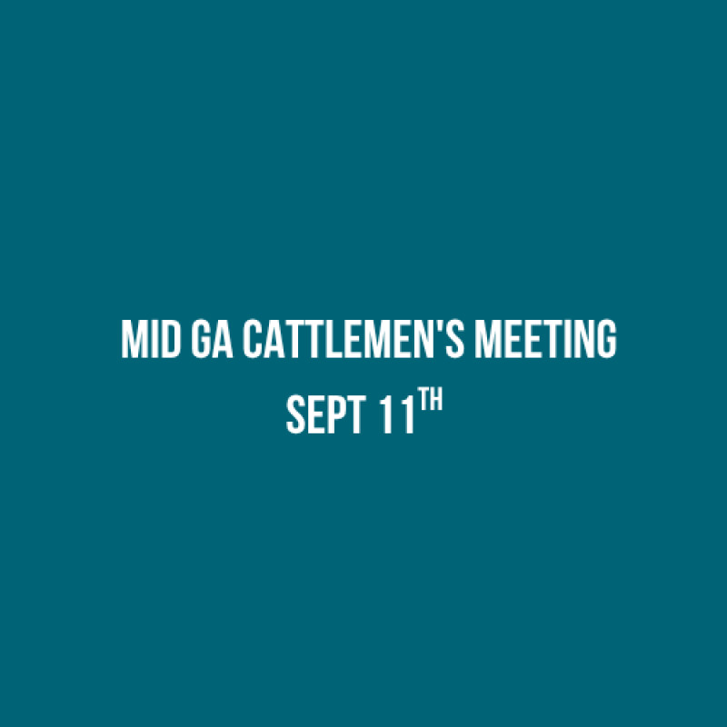 Mid GA Cattlemen's Meeting