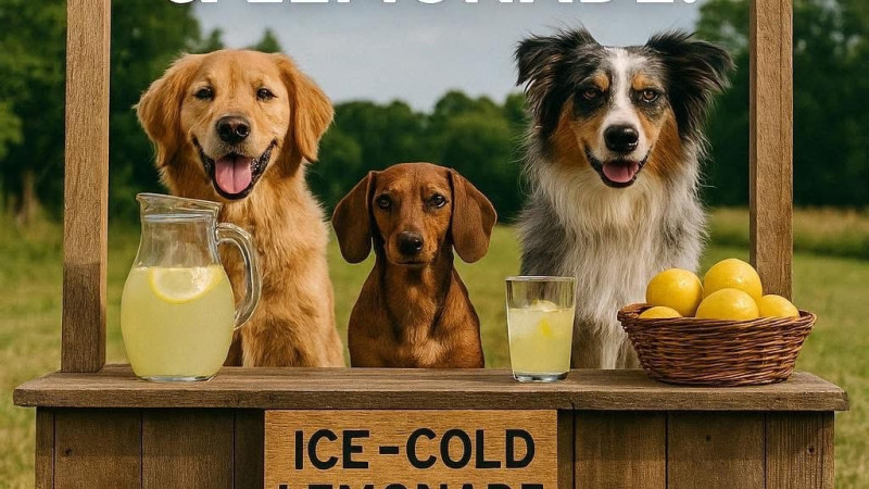 🐶🍋 Paws, Pups & Lemonade! 🐶🍋