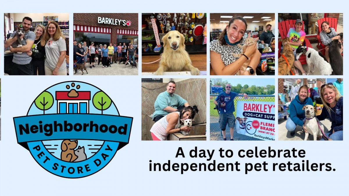 Barkley's Celebrates Neighborhood Pet Store Day!