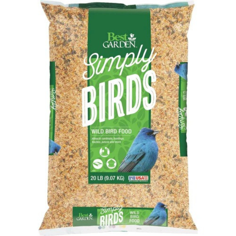 Best Garden Wild Bird Seed 20 lb bag now $10.99