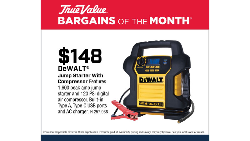 DeWALT® Jump Starter With Compressor $148