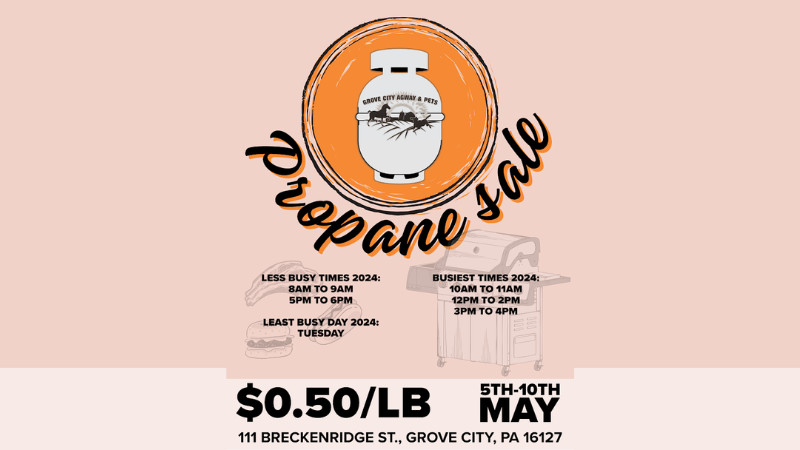 Propane Sale!