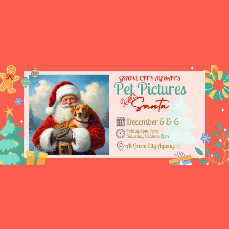 🎅🐾 Pet Pictures with Santa!