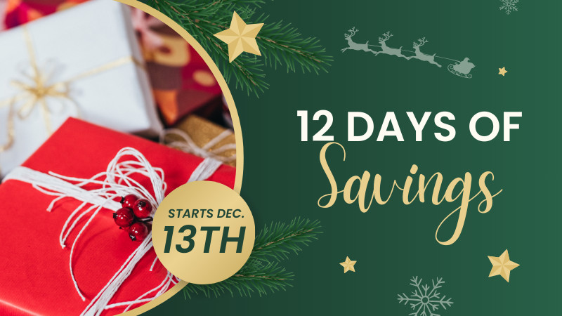 12 Days Of Savings