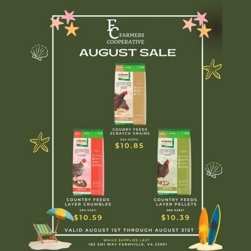 August Sales