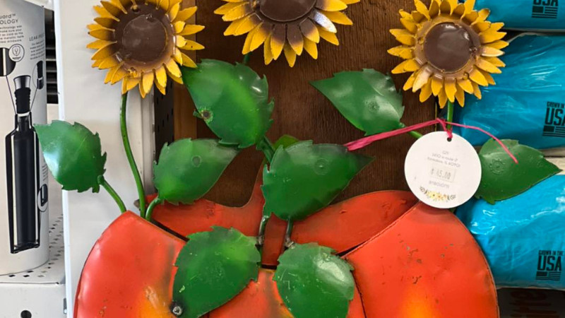 15 % Off Pumpkin with Sunflowers Fall Decor