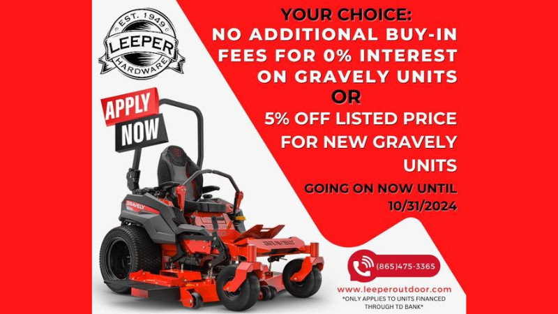 Gravely Savings