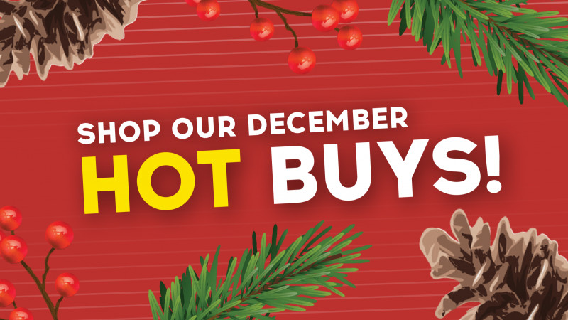 Christiansburg December Hot Buys!