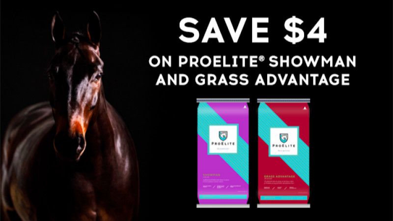 Save $4 On ProElite Showman And Grass Advantage