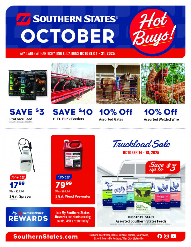 October Hot Buys
