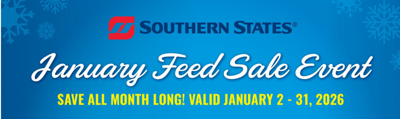 January Feed Sale