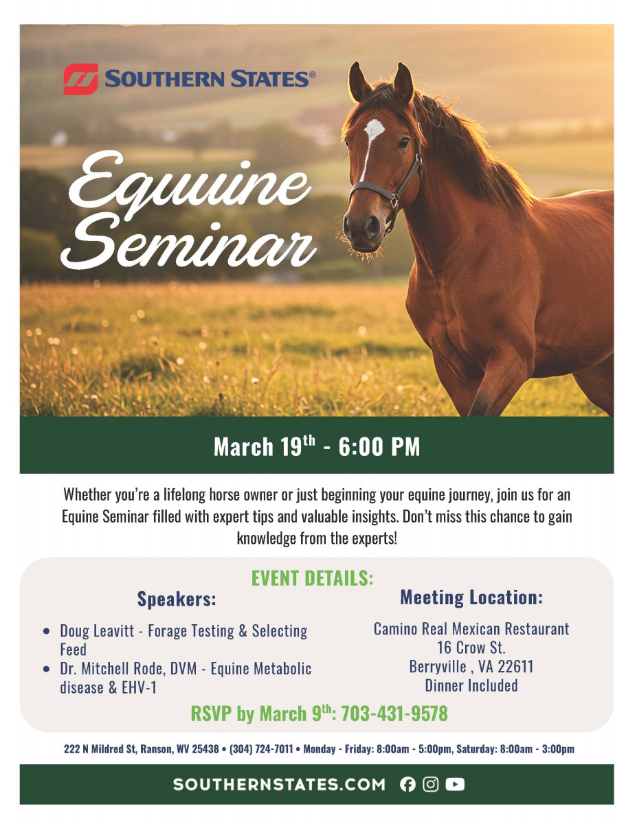 Charles Town Equine Seminar